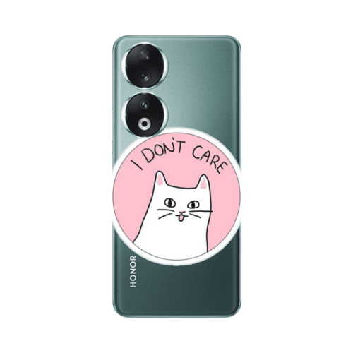 Honor 90 5G I dont Care Transparent Silicone TPU Θήκη
