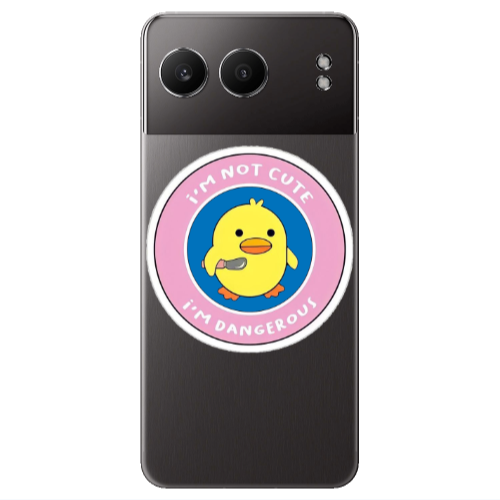 Oneplus Nord 4 I m dangerus Transparent Silicone TPU Θήκη