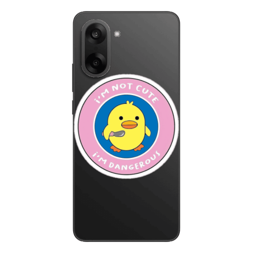 Oneplus Nord CE 5 I m dangerus Transparent Silicone TPU Θήκη