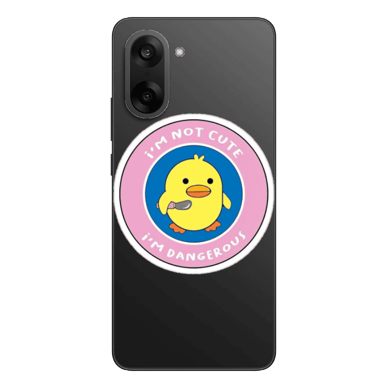 Oneplus Nord CE 5 I m dangerus Transparent Silicone TPU Θήκη