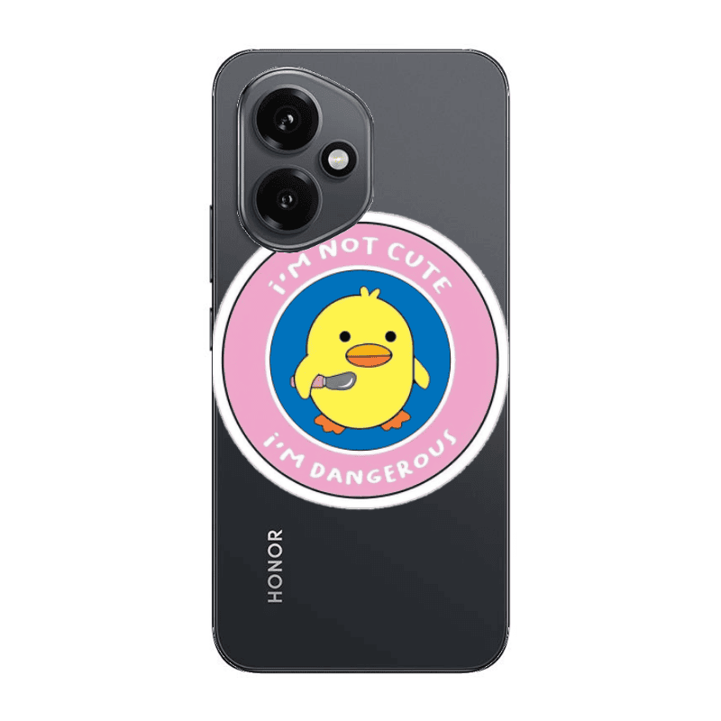 Honor Magic 400 I m dangerus Transparent Silicone TPU Θήκη