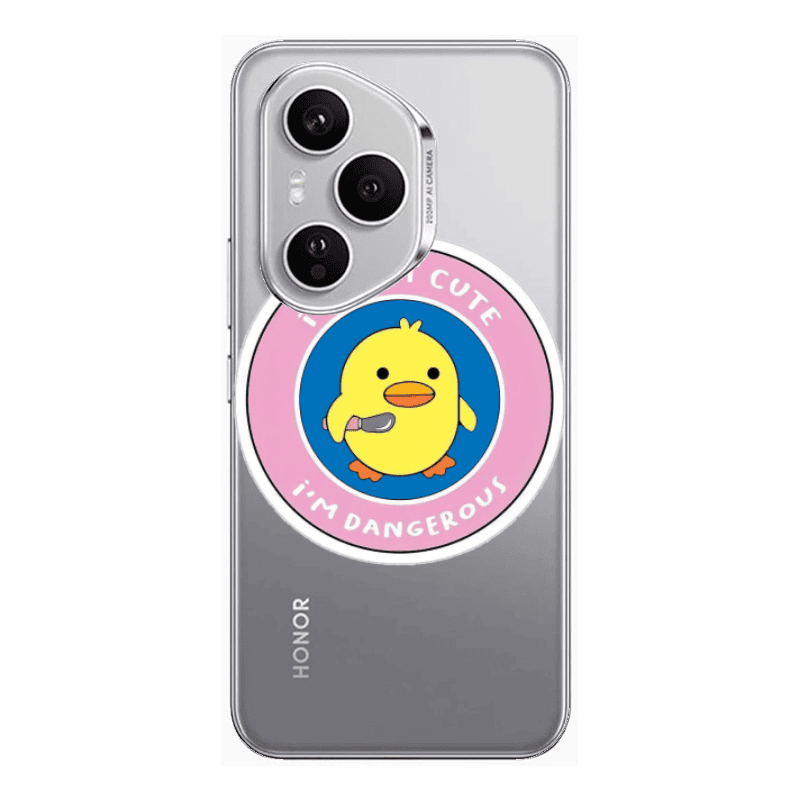 Honor Magic 400 Pro I m dangerus Transparent Silicone TPU Θήκη