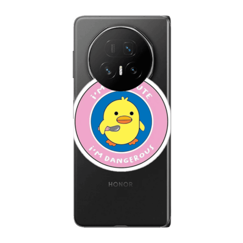 Honor Magic V5 I m dangerus Transparent Silicone TPU Θήκη