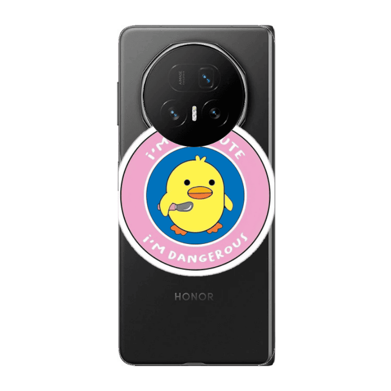 Honor Magic V5 I m dangerus Transparent Silicone TPU Θήκη