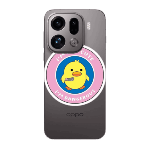 Oppo Find X9 Pro I m dangerus Transparent Silicone TPU Θήκη