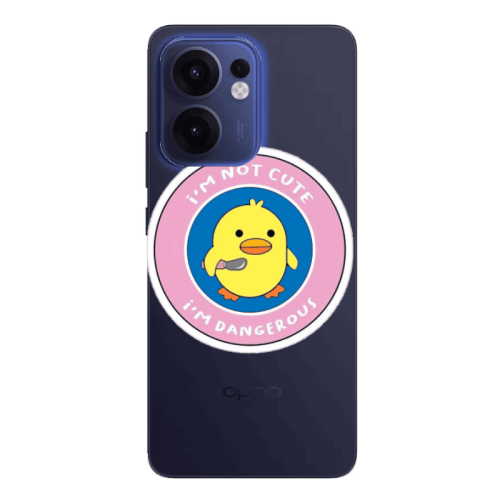 Oppo Reno13 FS I m dangerus Transparent Silicone TPU Θήκη