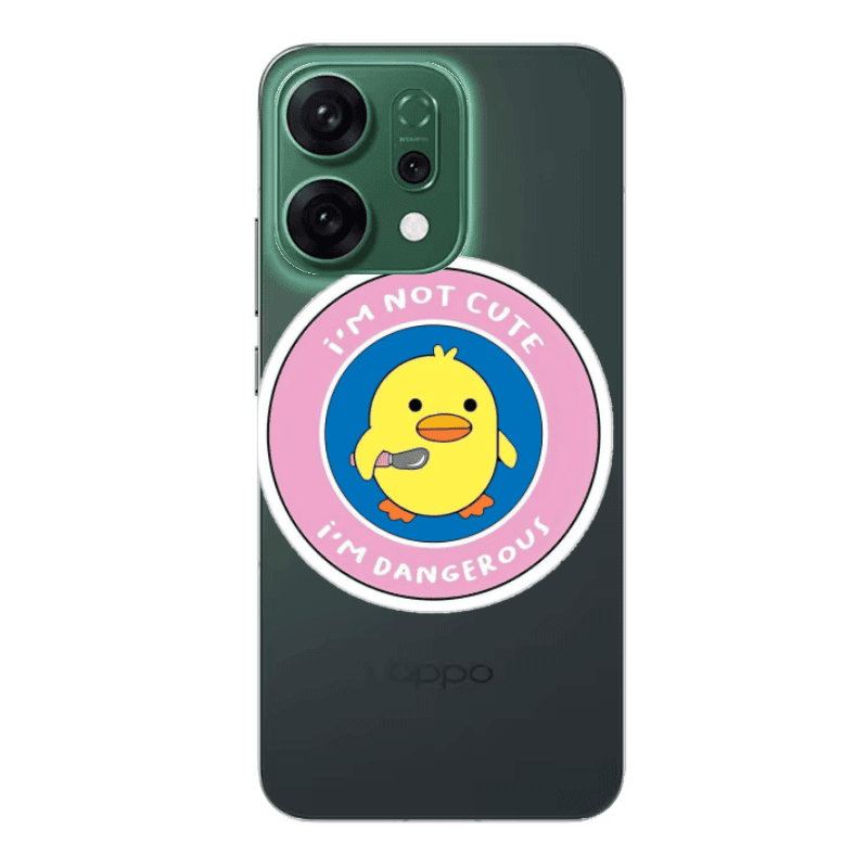 Oppo RENO 14 I m dangerus Transparent Silicone TPU Θήκη