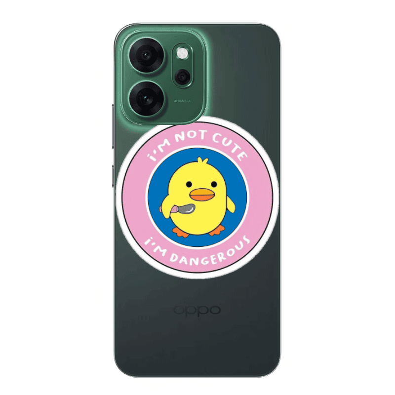 Oppo 14 F I m dangerus Transparent Silicone TPU Θήκη