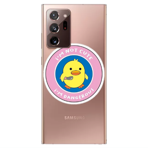 Samsung Note 20 Ultra I m dangerus Transparent Silicone TPU Θήκη