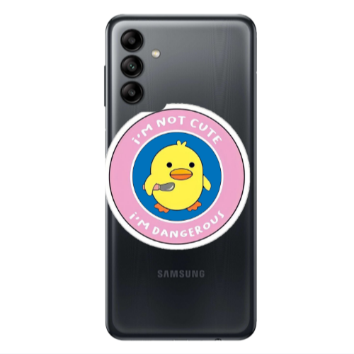 Samsung A13 5G I m dangerus Transparent Silicone TPU Θήκη