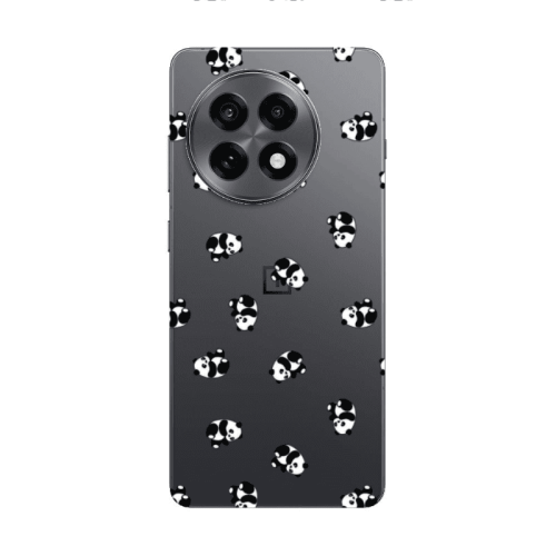 Oneplus 13 5G Small Pandas Transparent Silicone TPU Θήκη