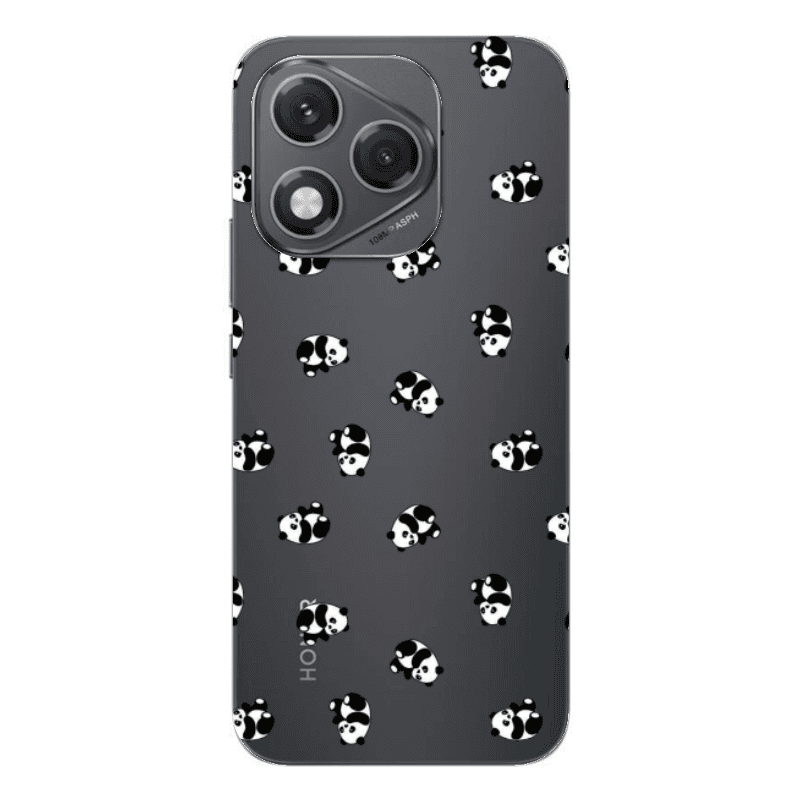Honor 400 Lite Small Pandas Transparent Silicone TPU Θήκη