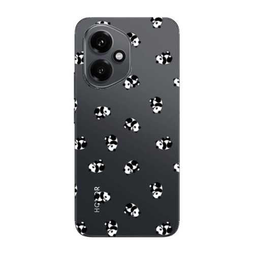 Honor Magic 400 Small Pandas Transparent Silicone TPU Θήκη