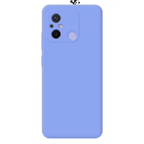 Xiaomi Redmi 12C Small Pandas Light Purple Colored Silicone TPU Θήκη