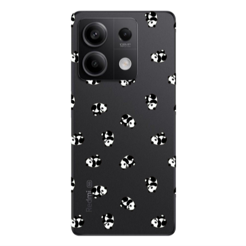 Xiaomi Redmi Note 13 5G Small Pandas Transparent Silicone TPU Θήκη