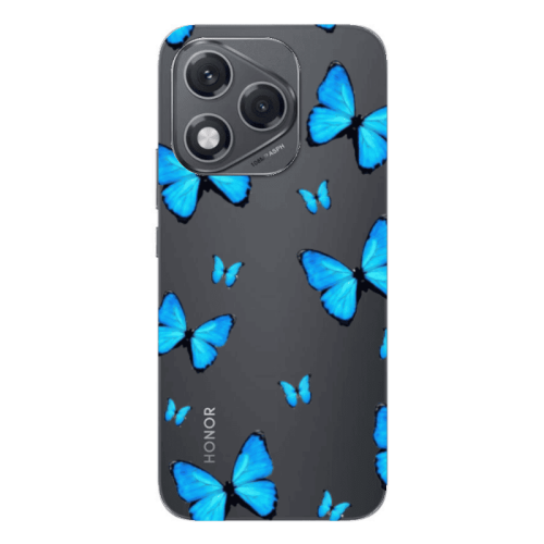 Honor 400 Lite Mix Butterfly Transparent Silicone TPU Θήκη