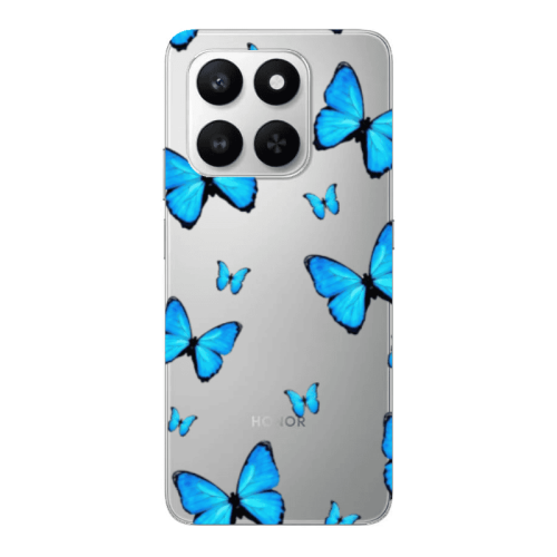 Honor Magic 400 Smart Mix Butterfly Transparent Silicone TPU Θήκη