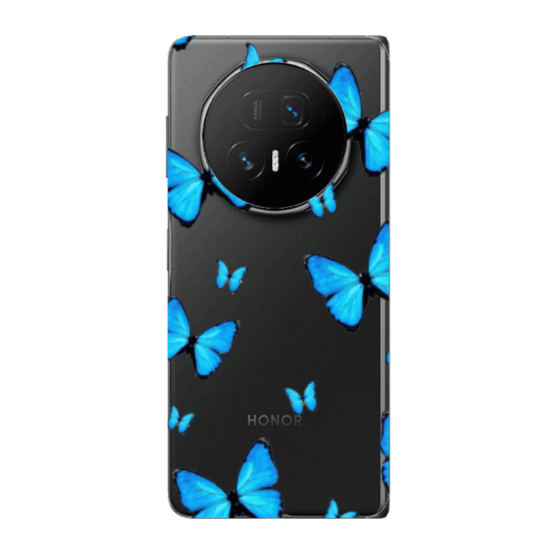 Honor Magic V5 Mix Butterfly Transparent Silicone TPU Θήκη