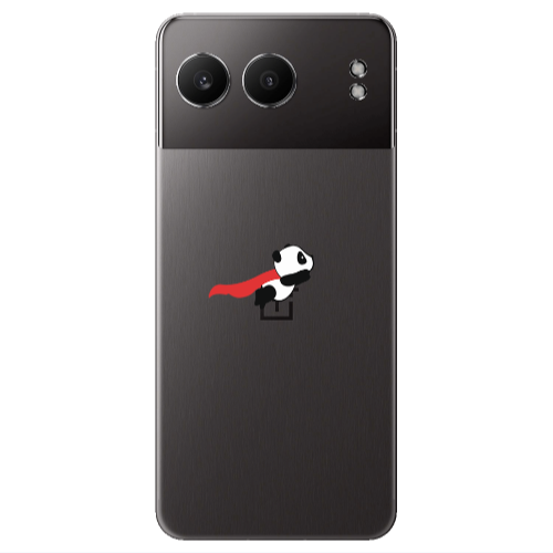 Oneplus Nord 4 kite flying panda Transparent Silicone TPU Θήκη