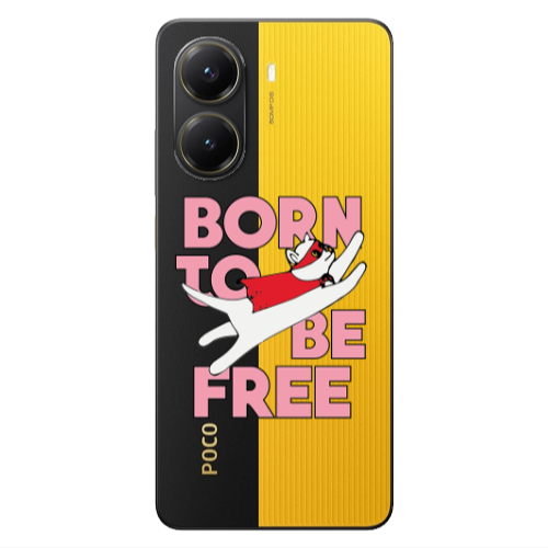 Xiaomi Poco X7 Pro Born Free Transparent Silicone TPU Θήκη