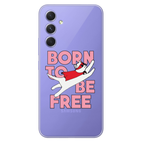 Samsung A56 Born Free Transparent Silicone TPU Θήκη