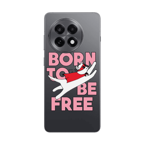 Oneplus 13 R Born Free Transparent Silicone TPU Θήκη