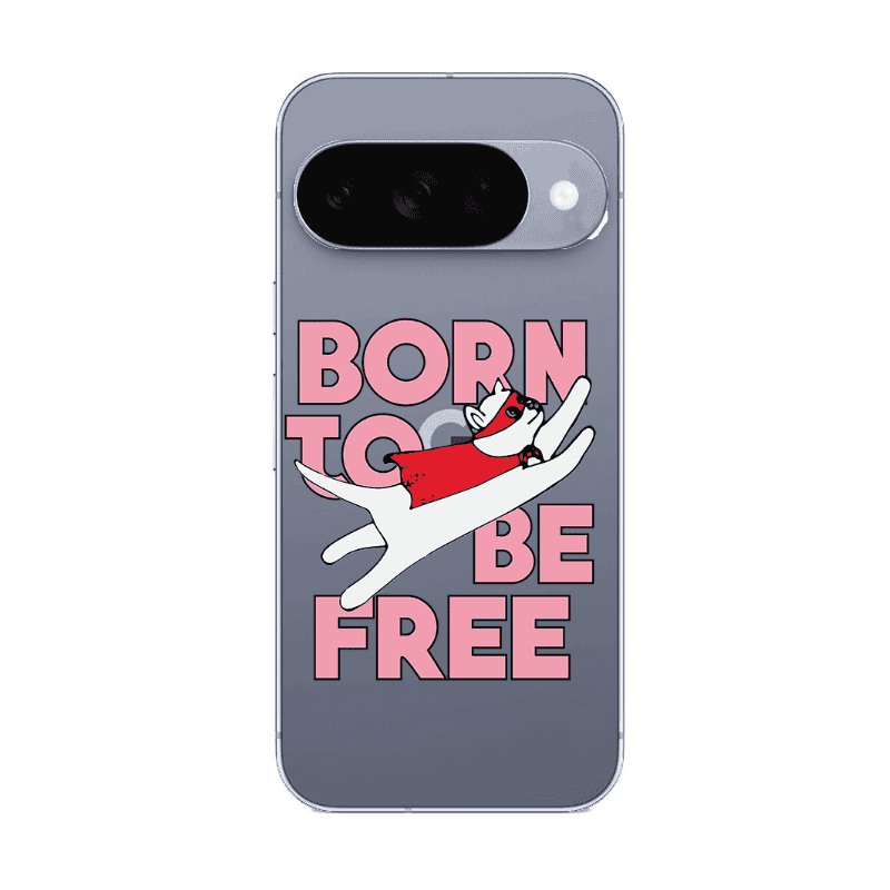 Google Pixel 10 Born Free Transparent Silicone TPU Θήκη