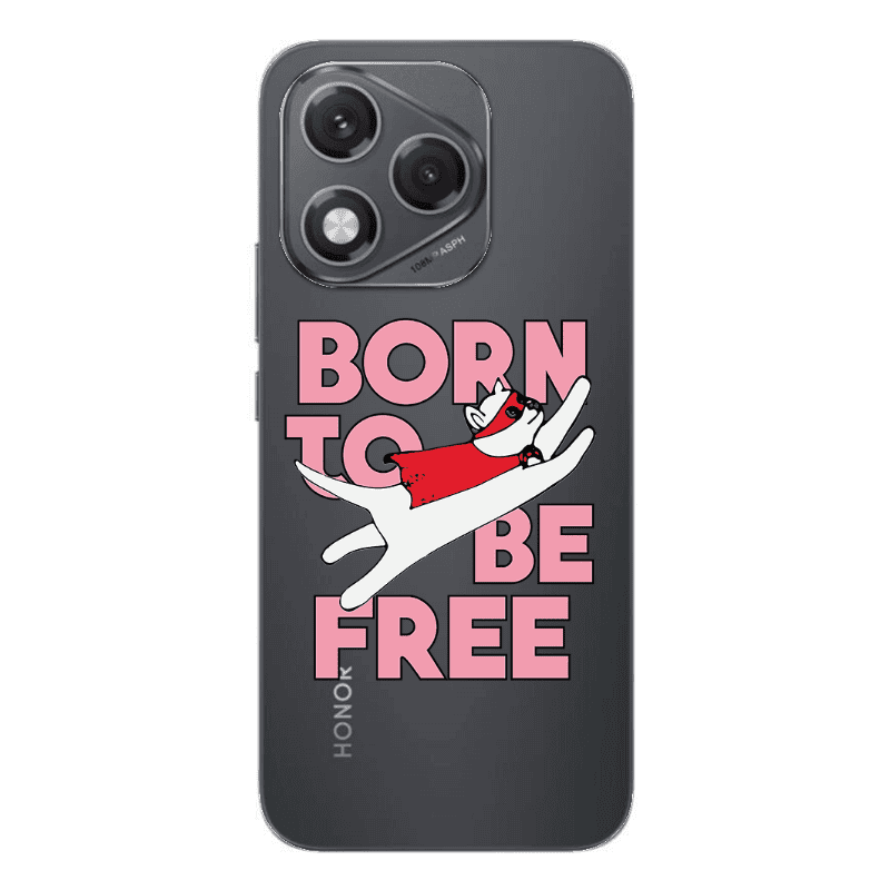 Honor 400 Lite Born Free Transparent Silicone TPU Θήκη