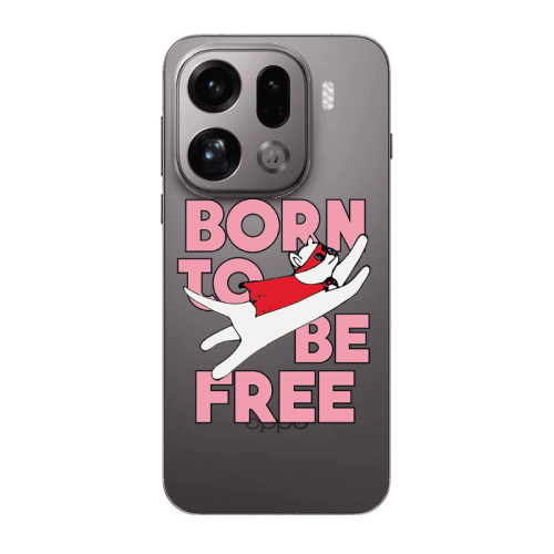 Oppo Find X9 Pro Born Free Transparent Silicone TPU Θήκη