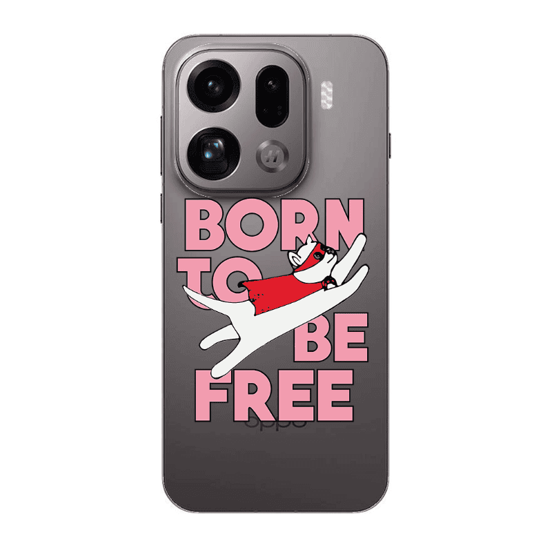 Oppo Find X9 Pro Born Free Transparent Silicone TPU Θήκη
