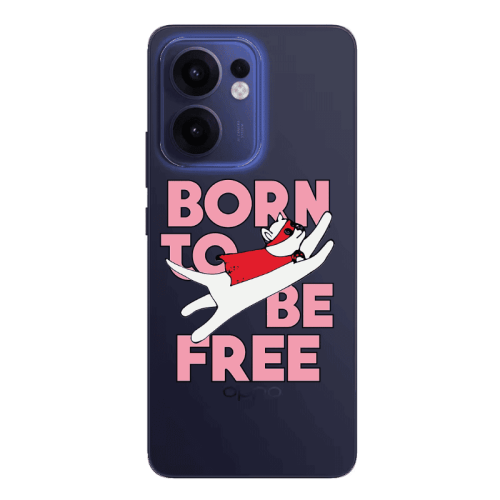 Oppo Reno13 FS Born Free Transparent Silicone TPU Θήκη