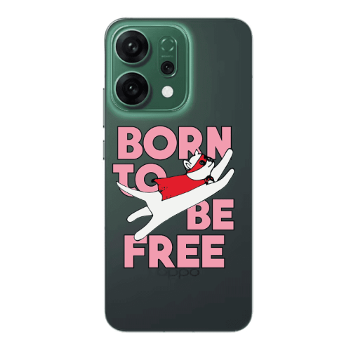 Oppo RENO 14 Born Free Transparent Silicone TPU Θήκη