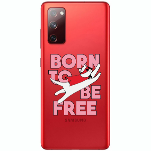 Samsung S20 FE Born Free Transparent Silicone TPU Θήκη