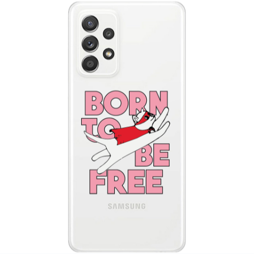 Samsung A33 Born Free Transparent Silicone TPU Θήκη