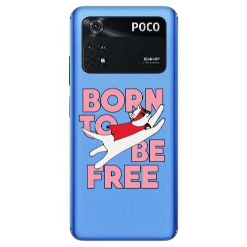 Xiaomi Poco M4 Pro 4G Born Free Transparent Silicone TPU Θήκη