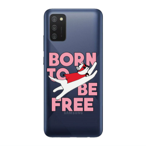 Samsung A03S Born Free Transparent Silicone TPU Θήκη