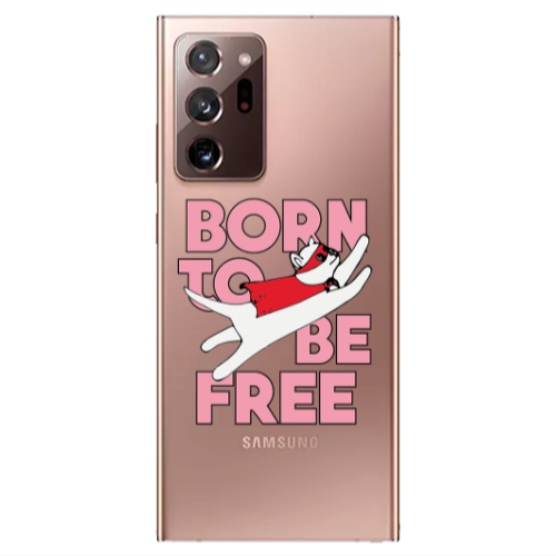 Samsung Note 20 Ultra Born Free Transparent Silicone TPU Θήκη