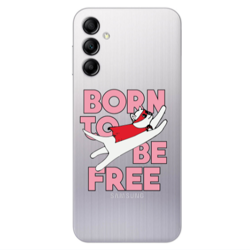 Samsung A24 Born Free Transparent Silicone TPU Θήκη