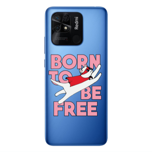 Xiaomi Poco C40 Born Free Transparent Silicone TPU Θήκη