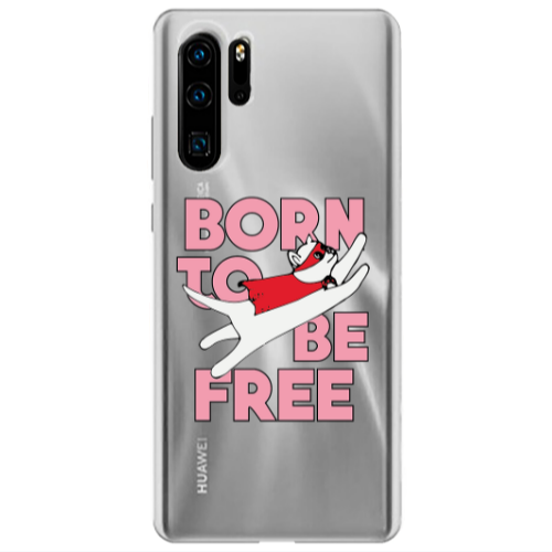 Huawei P30 Pro Born Free Transparent Silicone TPU Θήκη