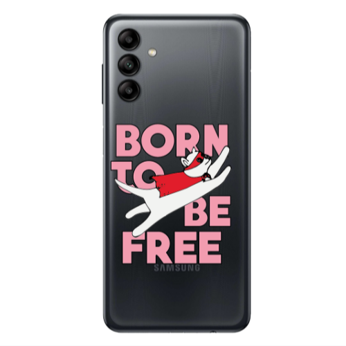 Samsung A13 5G Born Free Transparent Silicone TPU Θήκη