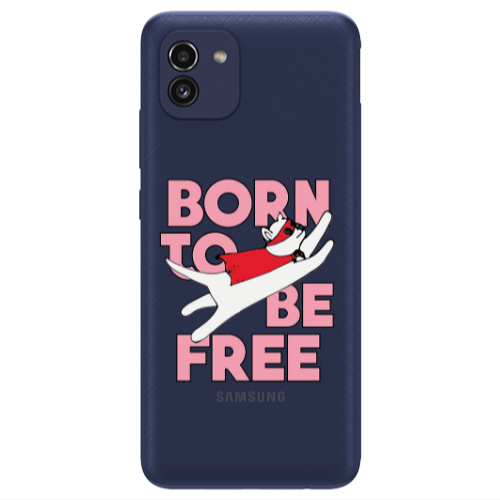 Samsung A03 Born Free Transparent Silicone TPU Θήκη