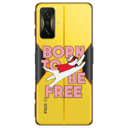 Xiaomi Poco F4 Gt Born Free Transparent Silicone TPU Θήκη