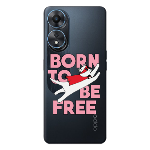 Oppo A 98 Born Free Transparent Silicone TPU Θήκη