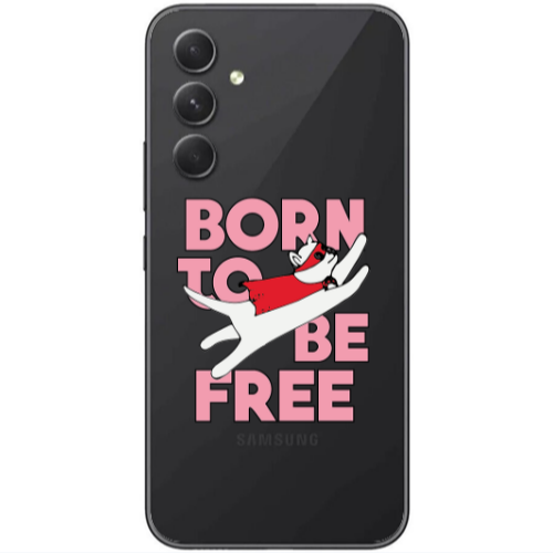 Samsung Galaxy A25 Born Free Transparent Silicone TPU Θήκη