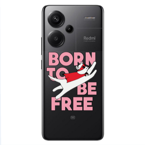 Xiaomi Redmi Note 13 Pro+ 5G  Born Free Transparent Silicone TPU Θήκη