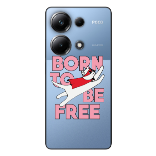 Xiaomi Poco M6 Pro 4G Born Free Transparent Silicone TPU Θήκη