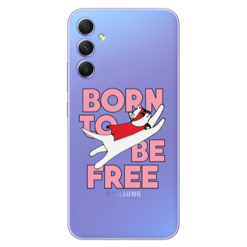 Samsung A16 Born Free Transparent Silicone TPU Θήκη