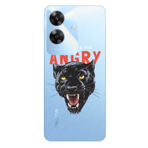 Realme Note 60 Pointed teeth Transparent Silicone TPU Θήκη