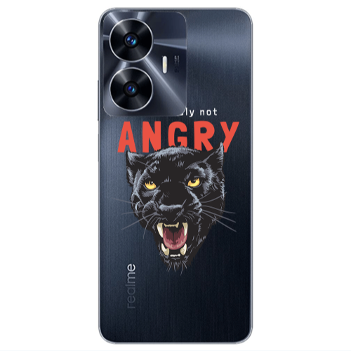 Realme Note 50 Pointed teeth Transparent Silicone TPU Θήκη